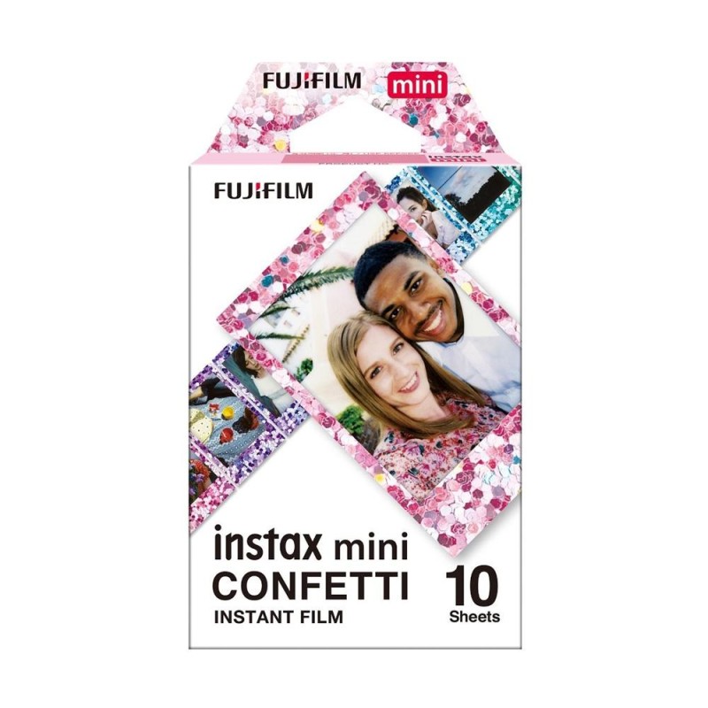 Fujifilm Color Instax Mini Instant Φιλμ (10 Exposures) Confetti (16620917) (FJM16620917)