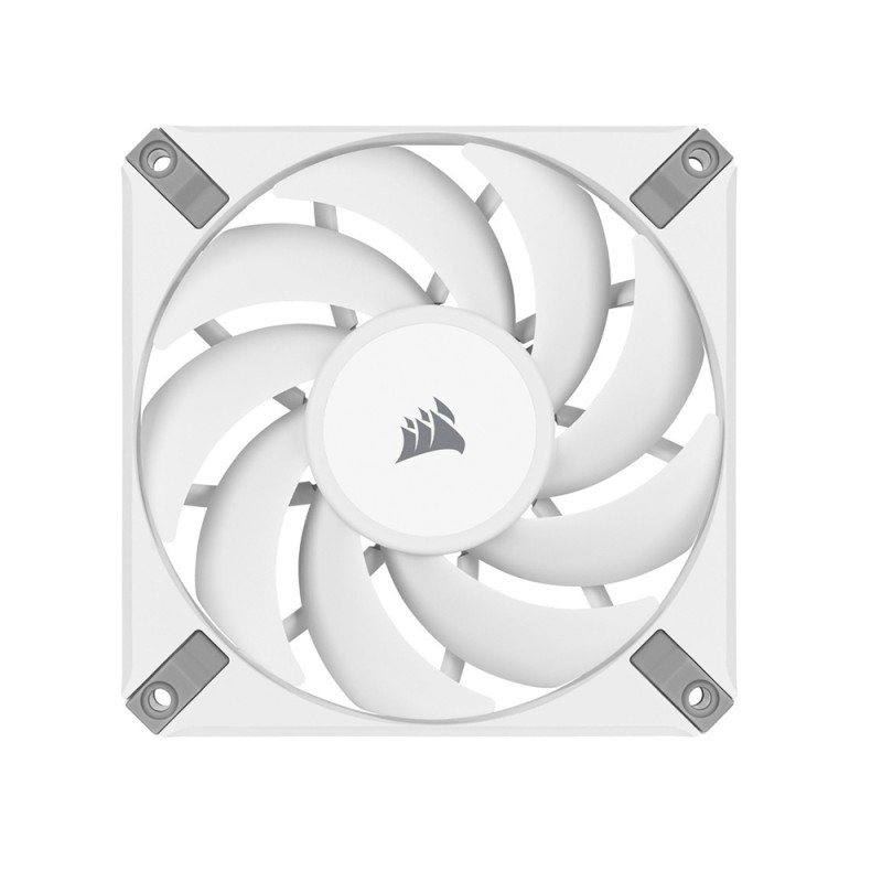 Corsair AF ELITE Series AF120 ELITE WHITE 120mm Fluid Dynamic Fan with AirGuide Single Pack (CO-9050142-WW) (CORCO-9050142-WW) Corsair AF ELITE Series AF120 ELITE WHITE 120mm Fluid Dynamic Fan with AirGuide Single Pack (CO-9050142-WW) (CORCO-9050142-WW)