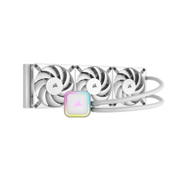 Corsair iCUE H150i ELITE RGB Liquid CPU Cooler - White 397mm x 120mm x 27mm radiator (CW-9060079-WW) (CORCW-9060079-WW)