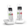 Gigaset Wireless Landline Phone E290 Duo White (L36852-H2901-D202) (GGSE290DUO-WH)