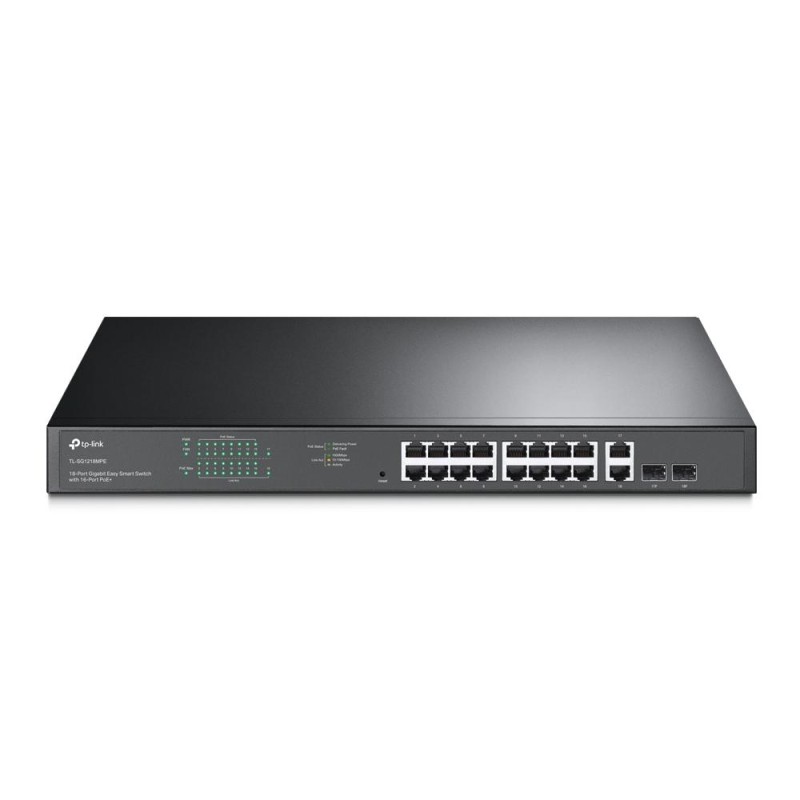 TP-Link 16-Port Gigabit PoE+ Easy Smart Switch (TL-SG1218MPE) (TPTL-SG1218MPE) TP-Link 16-Port Gigabit PoE+ Easy Smart Switch (TL-SG1218MPE) (TPTL-SG1218MPE)