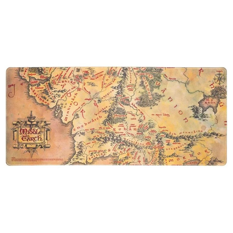 Grupo Erik Middle Earth Map Lord of the Rings Gaming Mouse Pad XXL 800mm (ERIK55152) Grupo Erik Middle Earth Map Lord of the Rings Gaming Mouse Pad XXL 800mm (ERIK55152)