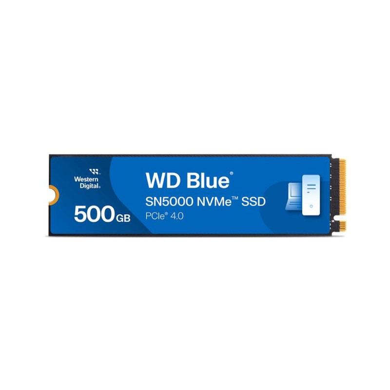 Western Digital Δίσκος SSD Blue 3D 500GB M.2 2280 SN5000 (WDS500G4B0E)