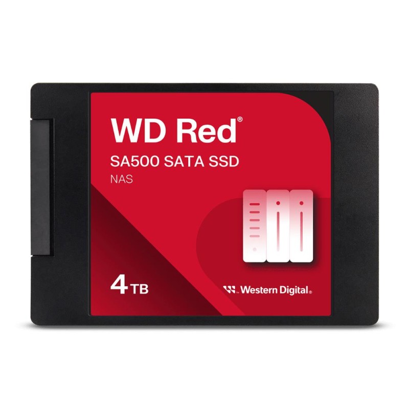Western Digital Δίσκος SSD Red 4TB SATA-6Gb (WDS400T2R0A) Western Digital Δίσκος SSD Red 4TB SATA-6Gb (WDS400T2R0A)