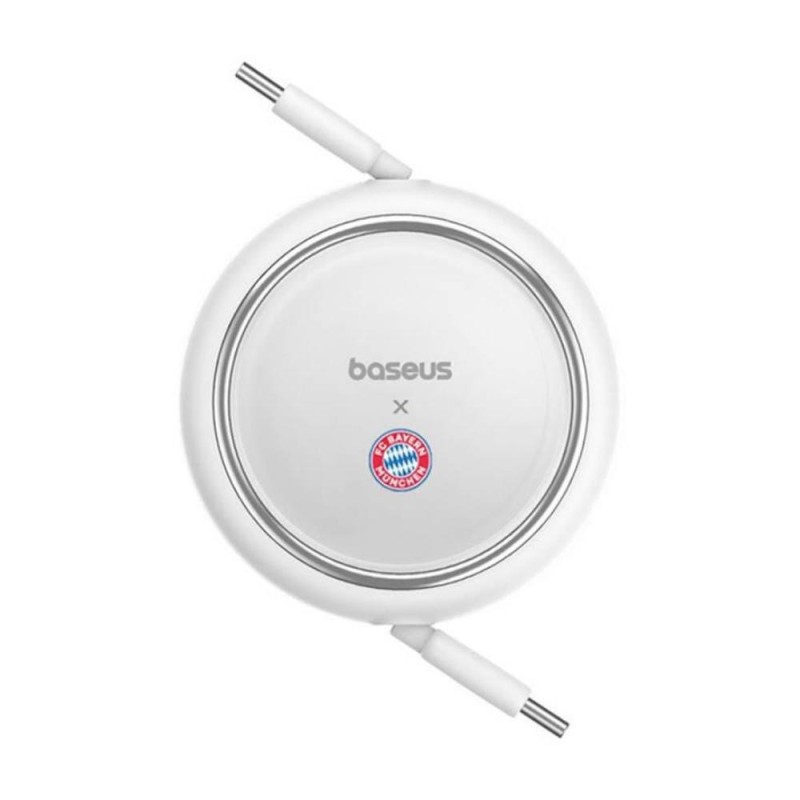 Baseus Καλώδιο φόρτισης USB-C σε USB-C 100W λευκό Bayern Edition (P10364500213-Z2) (BASP10364500213-Z2) Baseus Καλώδιο φόρτισης USB-C σε USB-C 100W λευκό Bayern Edition (P10364500213-Z2) (BASP10364500213-Z2)