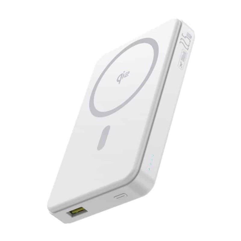 Baseus Airpow2 Qi2 μαγνητικό powerbank 10000mAh 22.5W λευκό (P10080000213-00) (BASP10080000213-00) Baseus Airpow2 Qi2 μαγνητικό powerbank 10000mAh 22.5W λευκό (P10080000213-00) (BASP10080000213-00)