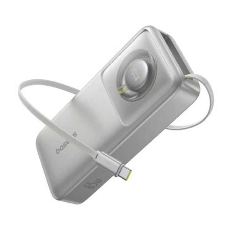 Baseus Powerbank OS Free2Pull 20000mAh 65W + cable szary (P10073700843-00) (BASP10073700843-00) Baseus Powerbank OS Free2Pull 20000mAh 65W + cable szary (P10073700843-00) (BASP10073700843-00)