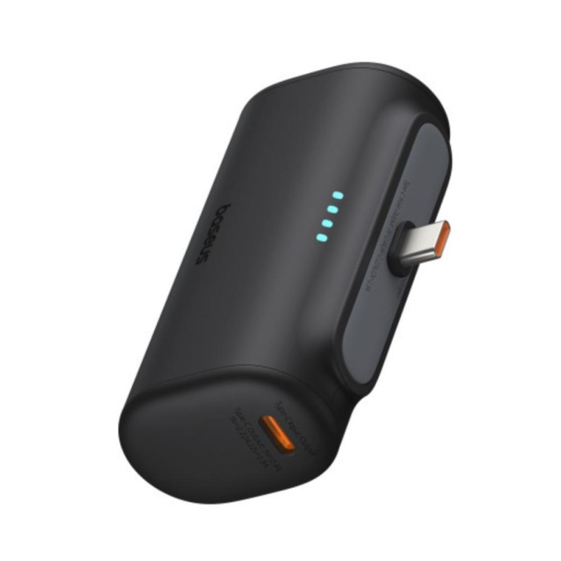 Baseus Powerbank Compact 5000mAh, 20W, USB-C czarny (P10068306113-00) (BASP10068306113-00) Baseus Powerbank Compact 5000mAh, 20W, USB-C czarny (P10068306113-00) (BASP10068306113-00)