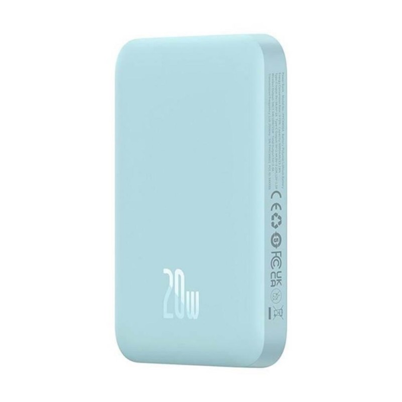 Baseus Powerbank mini 6000 mAh 20W blue (P10059002313-00) (BASP10059002313-00) Baseus Powerbank mini 6000 mAh 20W blue (P10059002313-00) (BASP10059002313-00)