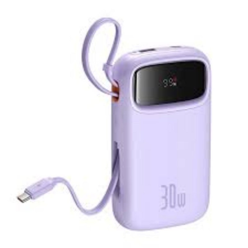 Baseus QPow 2 20000mAh 30W 2xUSB-C powerbank purple (P10055009513-00) (BASP10055009513-00) Baseus QPow 2 20000mAh 30W 2xUSB-C powerbank purple (P10055009513-00) (BASP10055009513-00)
