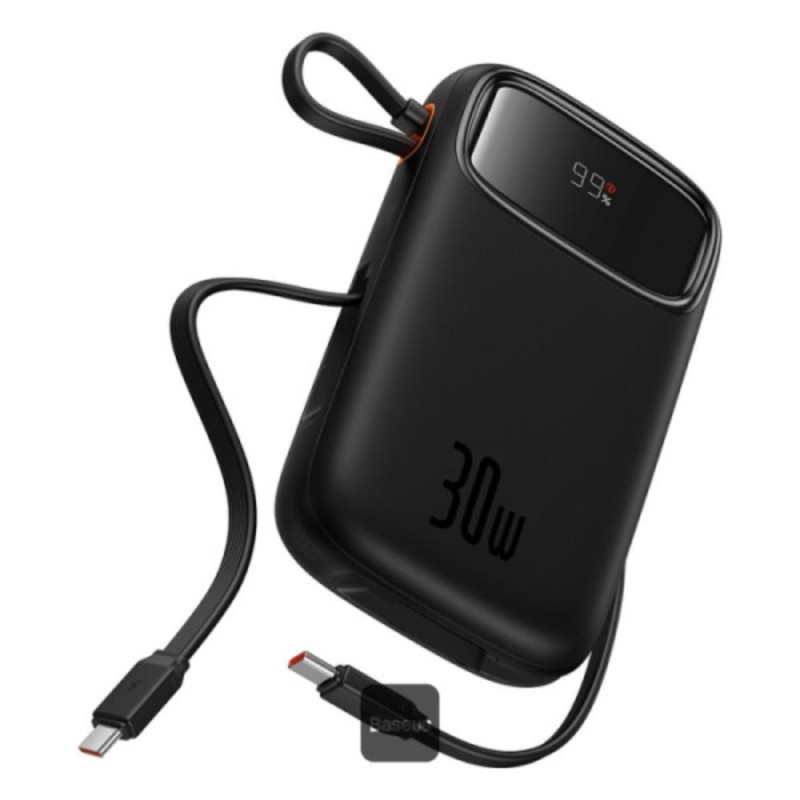 Baseus Powerbank QPow 2 20000mAh 30W 2xUSB-C black (P10055009113-00) (BASP10055009113-00) Baseus Powerbank QPow 2 20000mAh 30W 2xUSB-C black (P10055009113-00) (BASP10055009113-00)