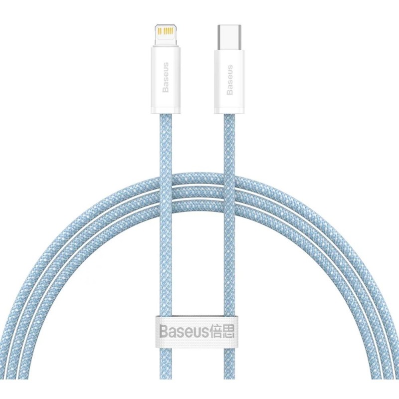 Baseus Καλώδιο USB-C σε Lightning Dynamic Series, 20W, 1m Γαλάζιο (CALD000003) (BASCALD000003)