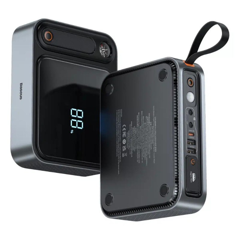 Baseus Εκκινητής Μπαταρίας Αυτοκινήτου/Powerbank Super Energy Ultra, 3000A Μαύρο (C00251400111-00) (BASC00251400111-00) Baseus Εκκινητής Μπαταρίας Αυτοκινήτου/Powerbank Super Energy Ultra, 3000A Μαύρο (C00251400111-00) (BASC00251400111-00)