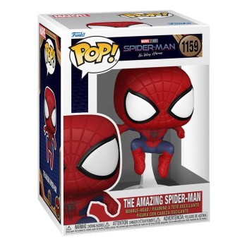 Funko Pop! Movies: Spider-Man No Way Home - Spider-Man Leaping #1159 (FNK76083)