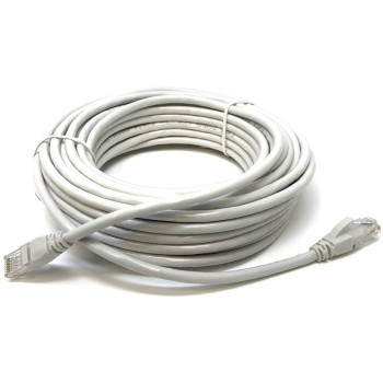 Gembird Patchcord RJ45 Potted Cover CAT. 5e UTP 20m Gray (PP12-20M) (GEMPP12-20M)