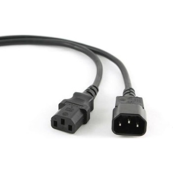 Gembird Pc-189-vde Cable (C13 / Iec C13 / Iec 320 C13 - C14 ; 1 8m; Black) (PC-189-VDE) (GEMPC-189-VDE)