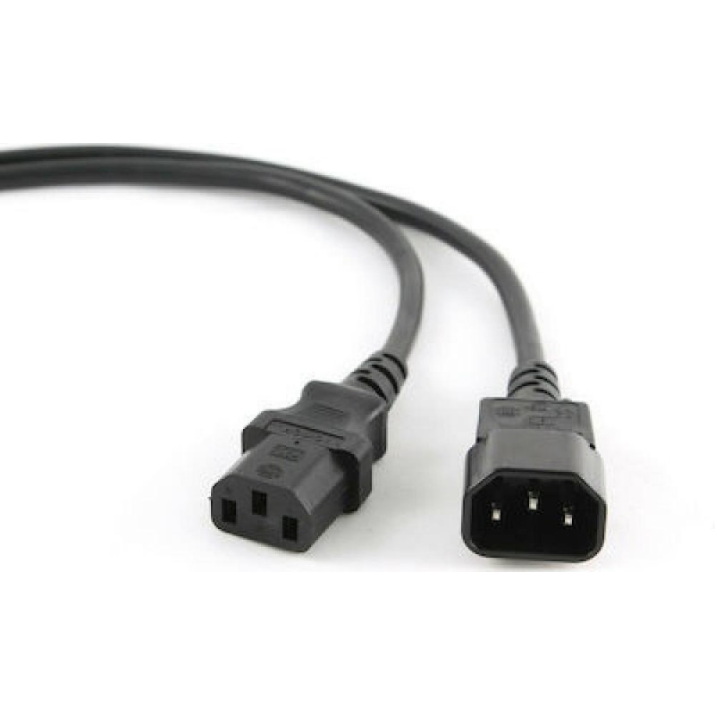 Gembird Pc-189-vde Cable (C13 / Iec C13 / Iec 320 C13 - C14 ; 1 8m; Black) (PC-189-VDE) (GEMPC-189-VDE) Gembird Pc-189-vde Cable (C13 / Iec C13 / Iec 320 C13 - C14 ; 1 8m; Black) (PC-189-VDE) (GEMPC-189-VDE)