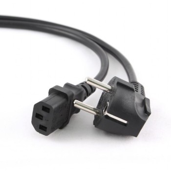 Cablexpert Schuko - IEC C13 Cable 3m Μαύρο (PC-186-VDE-3M) (GEMPC-186-VDE-3M)