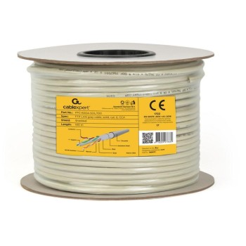 Gembird FTP CAT 6 Cable Wire 100m Gray (FPC-6004-SOL/100) (GEMFPC-6004-SOL-100)