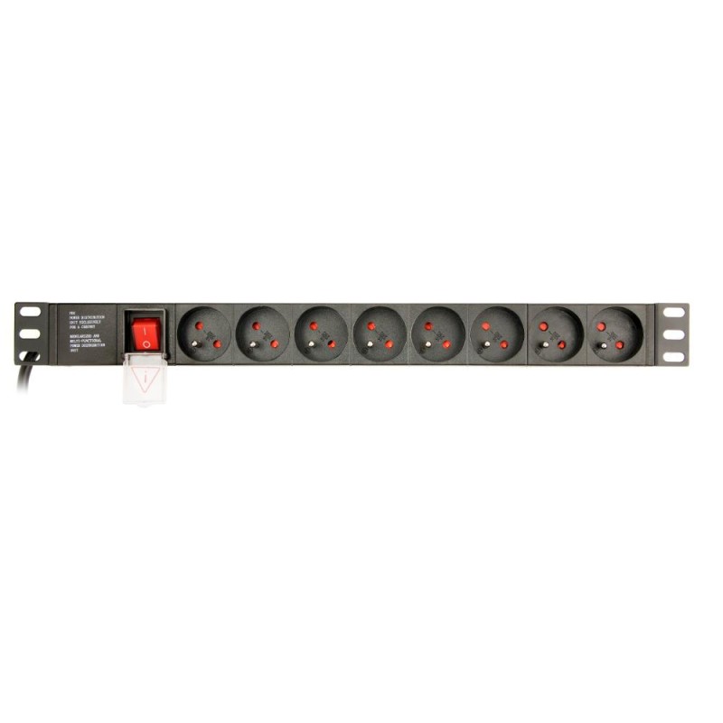 Gembird Rack Power Distribution Unit (Pdu), 8 Fr Sockets, 1u, 16a, Schuko Plug 3m (EG-PDU-014-F) (GEMEG-PDU-014-F) Gembird Rack Power Distribution Unit (Pdu), 8 Fr Sockets, 1u, 16a, Schuko Plug 3m (EG-PDU-014-F) (GEMEG-PDU-014-F)