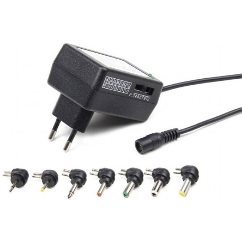 Gembird Universal Power Supply 12w Regulated 3-12v (EG-MC-008) (GEMEG-MC-008) Gembird Universal Power Supply 12w Regulated 3-12v (EG-MC-008) (GEMEG-MC-008)