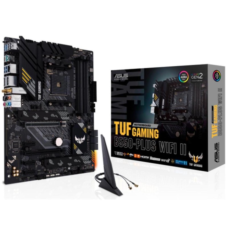 ASUS TUF GAMING B550-PLUS WIFI II AMD B550 Socket AM4 ATX (90MB19U0-M0EAY0) (ASU90MB19U0-M0EAY0) ASUS TUF GAMING B550-PLUS WIFI II AMD B550 Socket AM4 ATX (90MB19U0-M0EAY0) (ASU90MB19U0-M0EAY0)