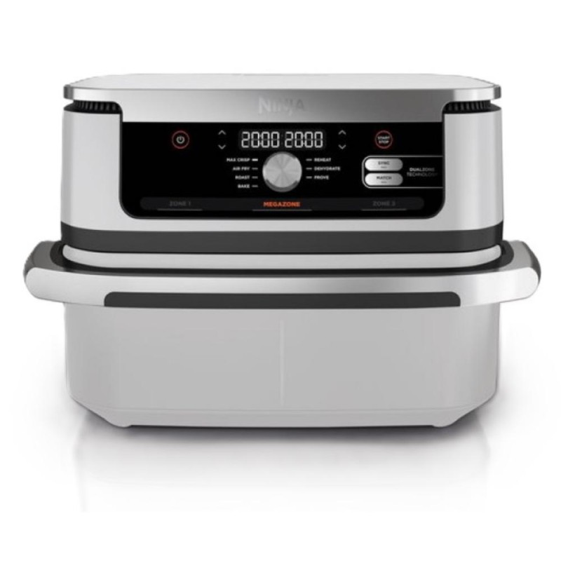 Ninja Double Air Fryer 10.4L 2470W White (AF500EUWH) (SNIAF500EUWH) Ninja Double Air Fryer 10.4L 2470W White (AF500EUWH) (SNIAF500EUWH)
