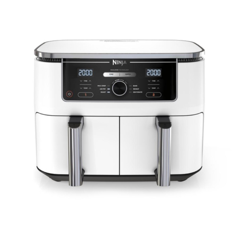 Ninja Foodi Double Air Fryer 9.5lt Silver (AF400EUWH) (SNIAF400EUWH)