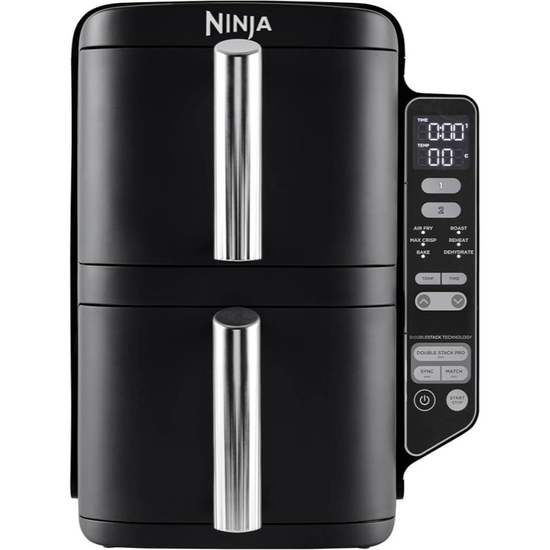 Ninja Stack Air Fryer 7.6lt Black (SL300EU) (SNISL300EU) Ninja Stack Air Fryer 7.6lt Black (SL300EU) (SNISL300EU)