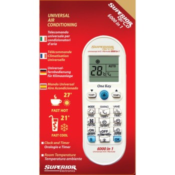 Superior Τηλεχειριστήριο για Κλιματιστικό AirCo 6000in1 (SUPCU003) (SPRSUPCU003)