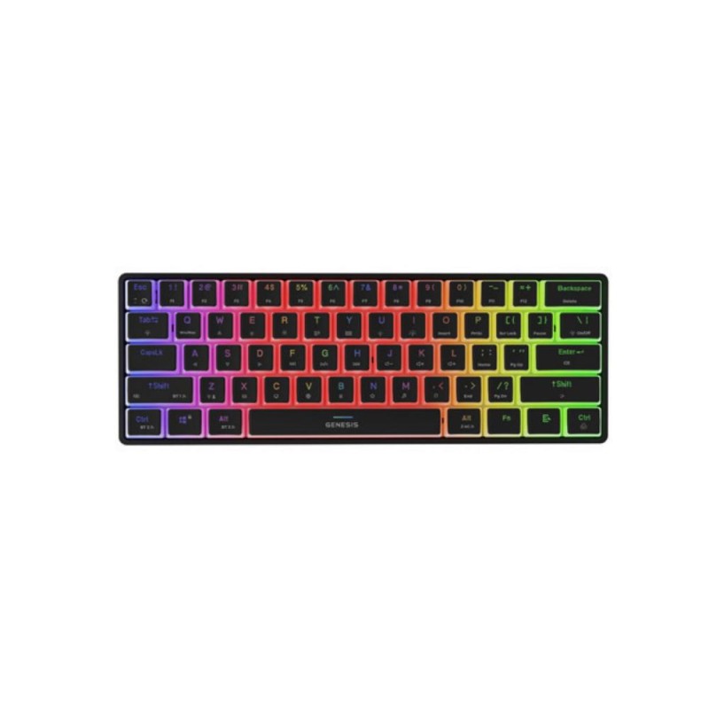 Genesis Gaming Keyboard Thor 660 G2 US Black Wireless RGB Mechanical Cateron Brown (NKG-2196) GNSNKG-2196) Genesis Gaming Keyboard Thor 660 G2 US Black Wireless RGB Mechanical Cateron Brown (NKG-2196) GNSNKG-2196)