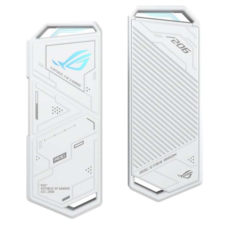ASUS ROG Strix Arion White Edition SSD enclosure M.2 (90DD02H1-B09000) (ASU90DD02H1-B09000) ASUS ROG Strix Arion White Edition SSD enclosure M.2 (90DD02H1-B09000) (ASU90DD02H1-B09000)