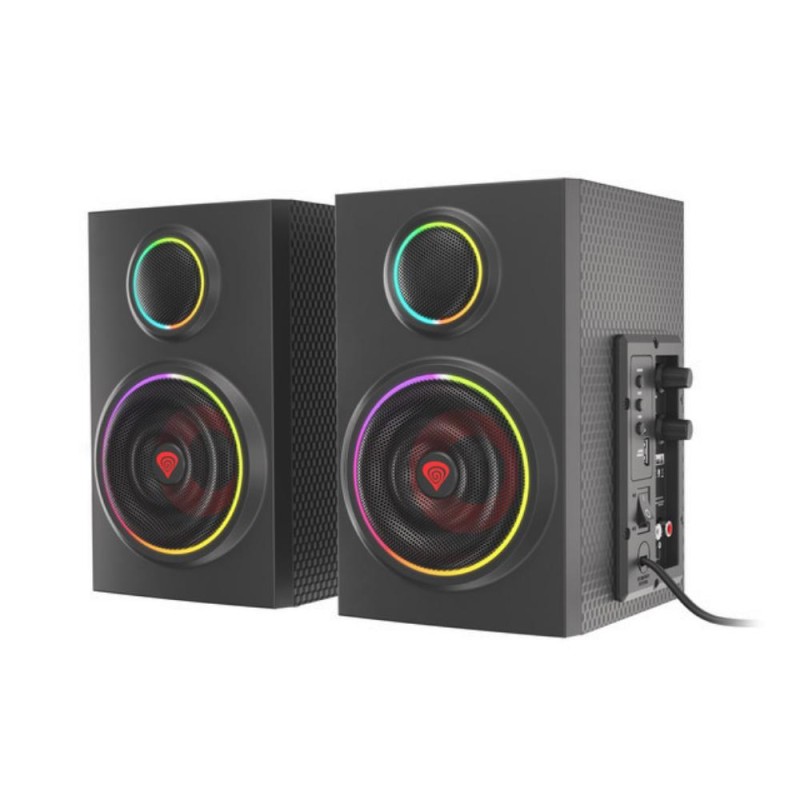 Genesis Gaming Speakers Helium 300BT 2.0 Wood Bluetooth ARGB (NCS-1716) (GNSNCS-1716) Genesis Gaming Speakers Helium 300BT 2.0 Wood Bluetooth ARGB (NCS-1716) (GNSNCS-1716)
