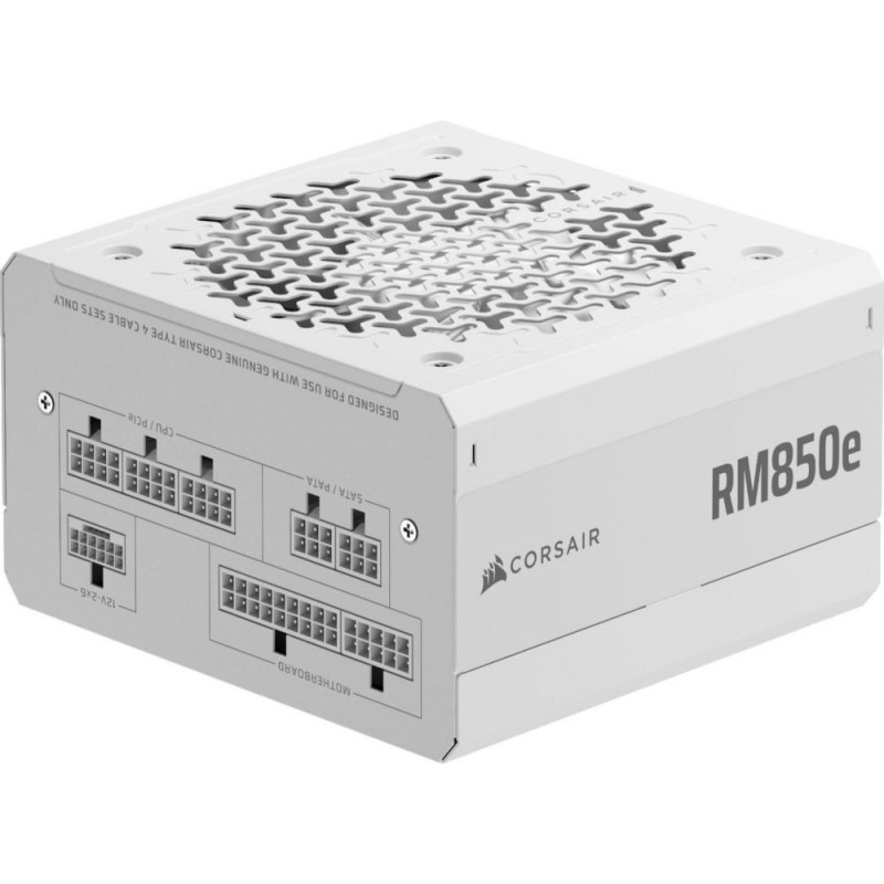 Corsair Τροφοδοτικό RM850e Fully Modular Low-Noise 80 Plus Gold 850W White (CP-9020293-EU) (CORCP-9020293-EU) Corsair Τροφοδοτικό RM850e Fully Modular Low-Noise 80 Plus Gold 850W White (CP-9020293-EU) (CORCP-9020293-EU)