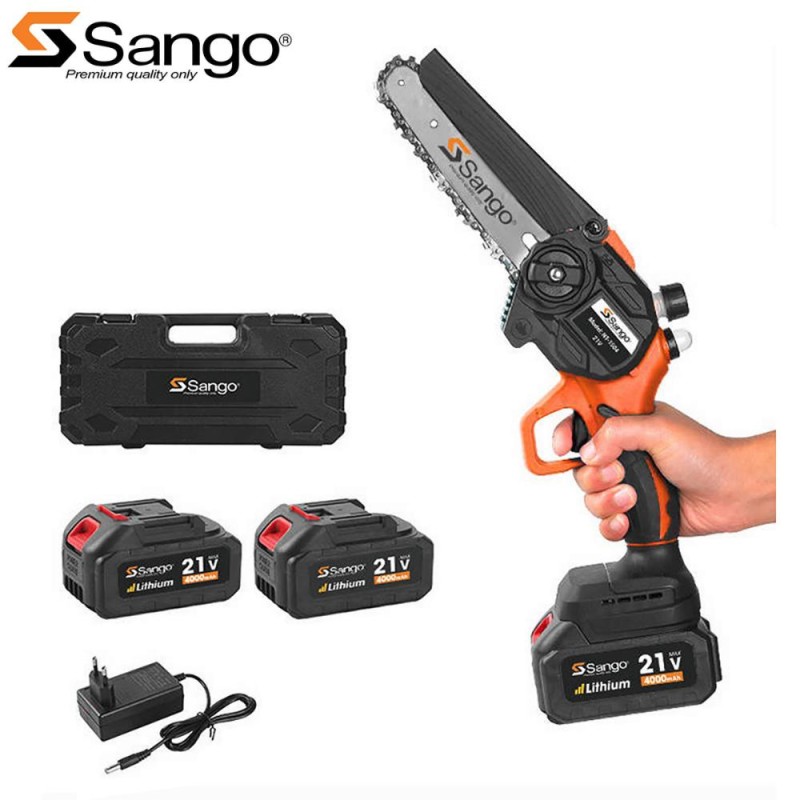 Sango Αλυσοπριονο 15cm - 21v + 2 Bat 4ah (SAN-90202) (SGO90202) Sango Αλυσοπριονο 15cm - 21v + 2 Bat 4ah (SAN-90202) (SGO90202)
