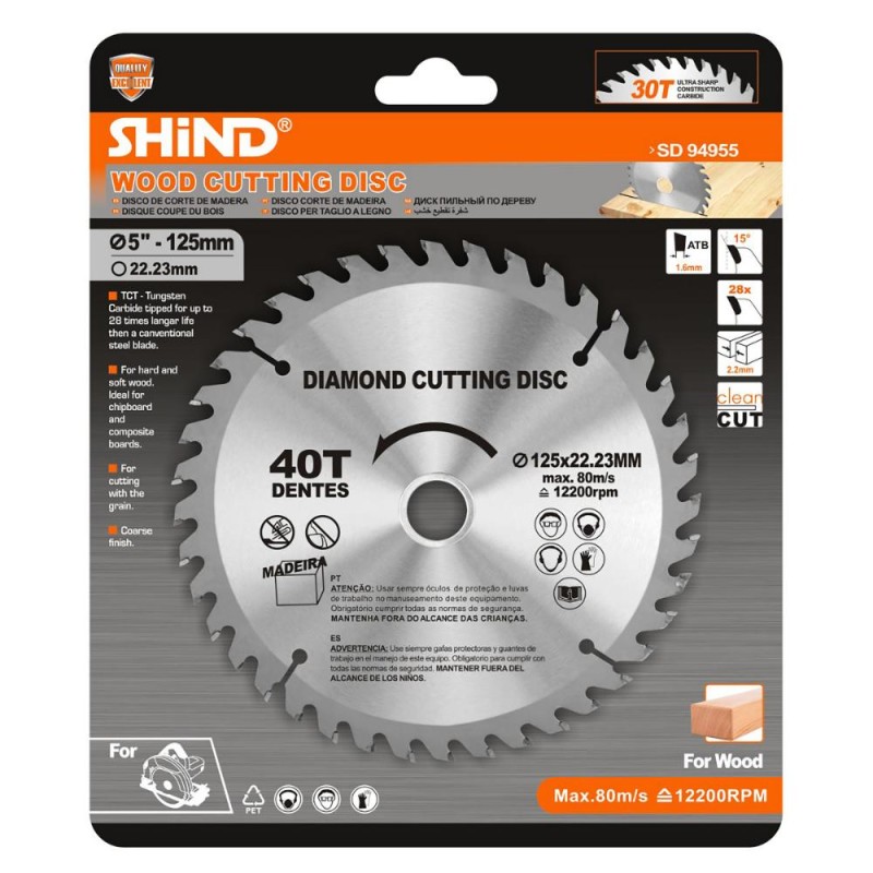 Shind Διαμαντοδισκος Κοπης Ξυλου Φ125 (SHI-94955) (SHI94955) Shind Διαμαντοδισκος Κοπης Ξυλου Φ125 (SHI-94955) (SHI94955)