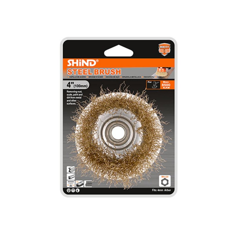 Shind Συρματοβουρτσα Γων.τροχου Φ100mm (SHI-94929) (SHI94929) Shind Συρματοβουρτσα Γων.τροχου Φ100mm (SHI-94929) (SHI94929)