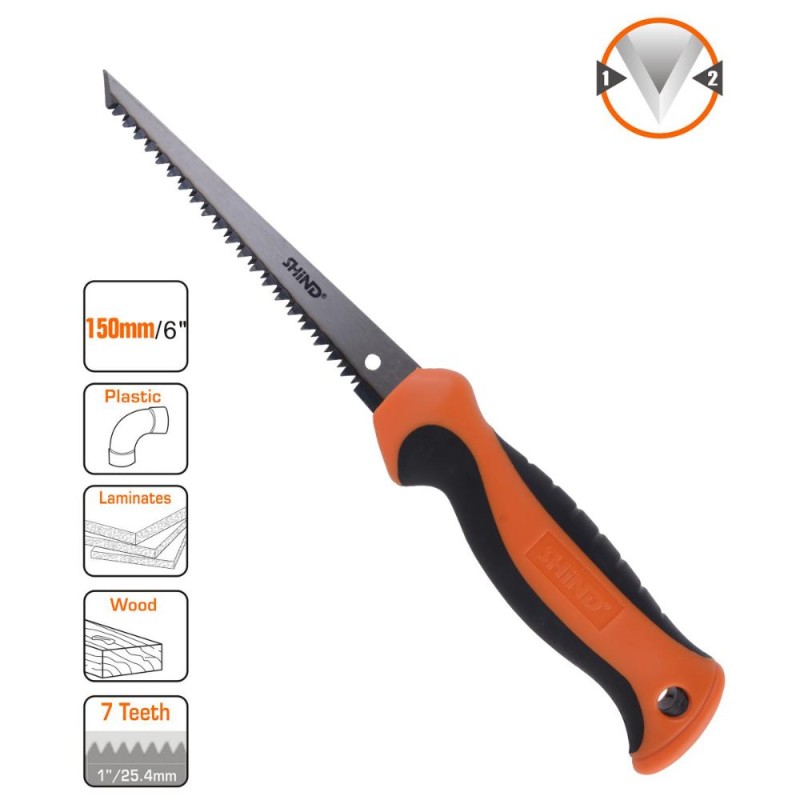 Shind Πριονι Γυψοσανιδας 2 Κοπων 150mm (SHI-94647) (SHI94647) Shind Πριονι Γυψοσανιδας 2 Κοπων 150mm (SHI-94647) (SHI94647)