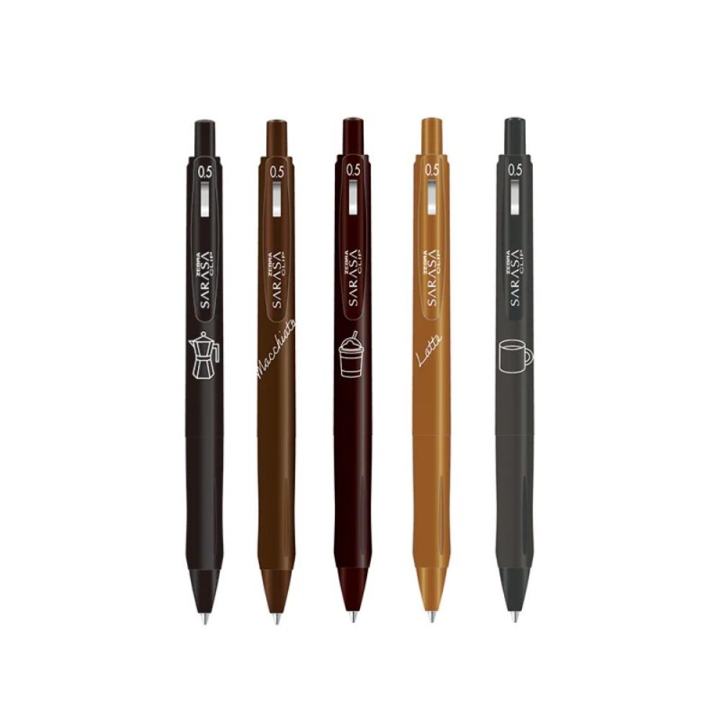 Zebra Sarasa Clip 0.5 Gel Pen Set (ZB-81456) (ZEB81456) Zebra Sarasa Clip 0.5 Gel Pen Set (ZB-81456) (ZEB81456)