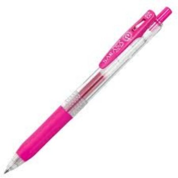 Zebra Sarasa Clip 0.5 Gel Pen Purple (ZB-45137) (ZEB45137)