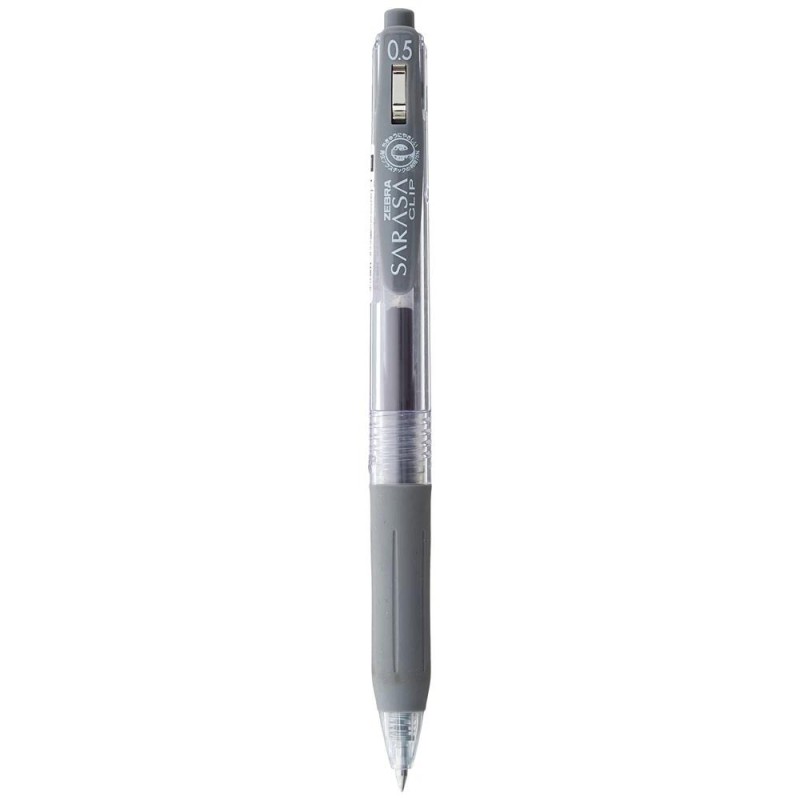 Zebra Sarasa Clip Gel Pen 0.5 Γκρι (ZB-35131) (ZEB35131) Zebra Sarasa Clip Gel Pen 0.5 Γκρι (ZB-35131) (ZEB35131)