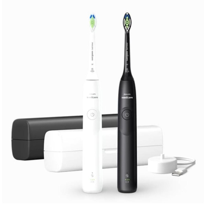 Philips Sonicare 5300 Sonic Toothbrush 2pcs White / Black (HX7109/01) (PHIHX7109-01) Philips Sonicare 5300 Sonic Toothbrush 2pcs White / Black (HX7109/01) (PHIHX7109-01)