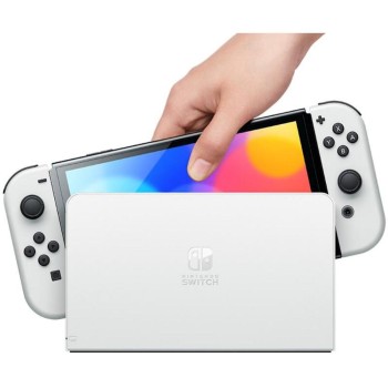 Nintendo Switch Oled Game Console Full HD White (10007454) (NIN10007454)