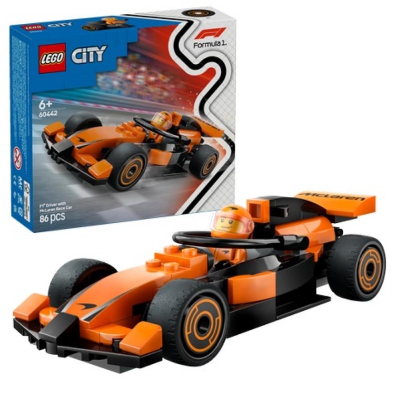 Lego City F1 Racer With Mclaren Racing Car (60442) (LGO60442)