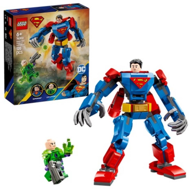 Lego Dc Super Heroes Superman Mech Vs Lex Luthor (76302) (LGO76302)