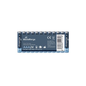 Αλκαλική Μπαταρία MediaRange Premium AAA 1.5V (LR3) (24 Pack) (MRBAT103)