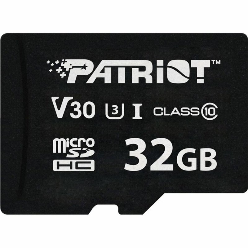 Patriot Memory Card VX Series 32GB MicroSDXC V30 Class 10 UHS-I U3 4K UHD (PSF32GVX31MCH) (PATRPSF32GVX31MCH) Patriot Memory Card VX Series 32GB MicroSDXC V30 Class 10 UHS-I U3 4K UHD (PSF32GVX31MCH) (PATRPSF32GVX31MCH)