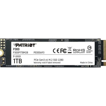 Patriot SSD P300 1TB M.2 PCIe 3.0 NVME (P300P1TBM28) (PATRP300P1TBM28)