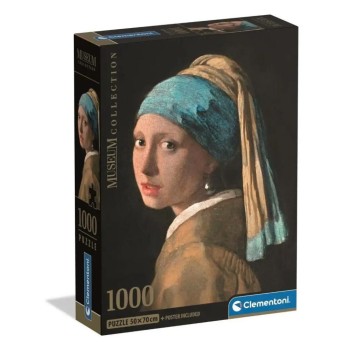 Clementoni Puzzle Museum Collection - Vermeer: Girl with Pearl Earring 1000pcs (39967) (CLE39967)