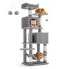 Feandrea Cat Tower, Height 155 cm, for up 5 Cats (PCT192W01)  (FEAPCT192W01)